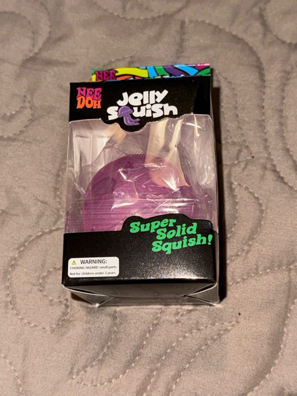 Source Unknown Jolly Squish Purple Super Solid Squish Toy